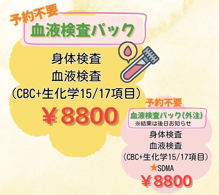 血液検査パック